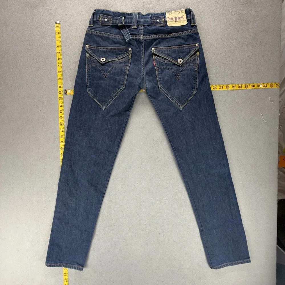 Vintage Levis Engineered Jeans Mens 31x32 503 Loose Buckle‎ Back Flap Pocket